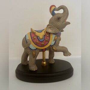 1995 Lenox Baby Elephant Carousel Babies Collection Limited Edition Figurine